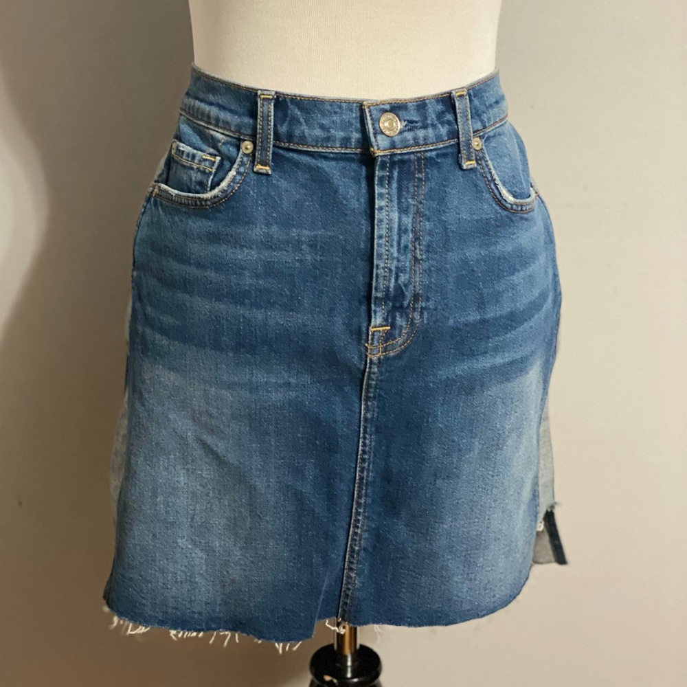 7 For All Mankind - Denim skirt Sz 32